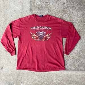 Harley Davidson Clarksville, TN Long Sleeve Y2K XXL